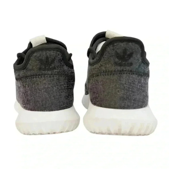 Adidas Originals Tubular 6.5 Black Grey Knit Sneakers - Picture 11 of 16